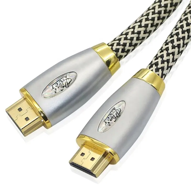 Computer Cable 24K Gold Plated Connector 2.0V 20V Support 3D 4K HD 20 HDMI Video Cable High Resolution HDMI To HDMI Cable
