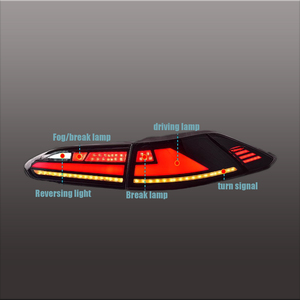 Hosi phụ kiện chất lượng cao đuôi đèn cho TOYOTA COROLLA chéo 2021 2023 đèn hậu - Product Image 5