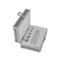 Juego de Pesas de Calibración de Precisión Veidt E2 F1 F2 M1 de 1g-500g para Balanza de Laboratorio, de Acero Inoxidable