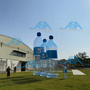 Quảng cáo <span class=keywords><strong>Inflatable</strong></span> chai nước trong suốt PVC rượu uống chai để bán khuyến mãi THẬM CHÍ phù hợp với - Product Image 4