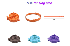 Minerva fabrica TPR extractos de plantas naturales mascota perro gato calmante <span class=keywords><strong>Collar</strong></span> de larga duración 60 días accesorios impermeables para mascotas - Product Image 6