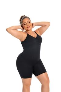 Biểu Tượng Tùy Chỉnh Của Phụ Nữ Shaplass Fajas Liền Mạch Bodysuit Có Thể Điều Chỉnh Dây Đeo Mức Độ Công Ty Eo Tummy Kiểm Soát Thoáng Khí Spandex - Product Image 6