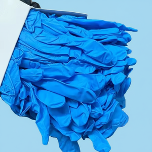 Guantes de Nitrilo Desechables de Alta Elasticidad, 100 Unidades, Azules, Negros y Morados, Sin Polvo, Duraderos, Antideslizantes, para Uso General en Laboratorios Dentales - Product Image 6
