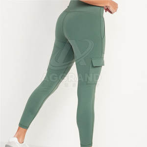 Mallas de entrenamiento de compresión de barriga de alto estiramiento para mujer Leggings deportivos de levantamiento de glúteos - Product Image 3