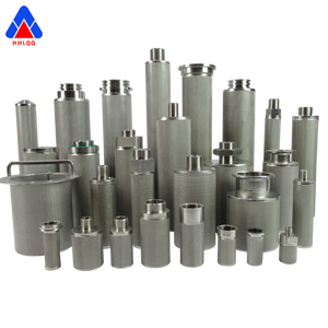 Filtre fritté personnalisé Huahang en acier inoxydable, haute précision de filtration, résistant aux hautes températures - Product Image 1
