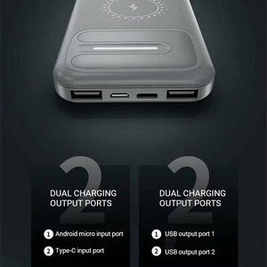 Banca di potere <span class=keywords><strong>10000</strong></span> <span class=keywords><strong>mAh</strong></span> Sottile <span class=keywords><strong>Powerbank</strong></span> Portatile <span class=keywords><strong>10000</strong></span> <span class=keywords><strong>mAh</strong></span> USB Batteria Esterna del Caricatore Poverbank - Product Image 4