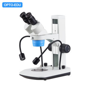 OPTO-EDU A22.3660N-B1 LED光源付き実験室双眼ステップズームステレオ顕微鏡 - Product Image 4