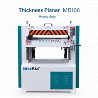 WOODFUNG Mb104/105/106 Machine à bois, combinaison dégauchisseuse-raboteuse, raboteuse d'épaisseur, raboteuse à bois