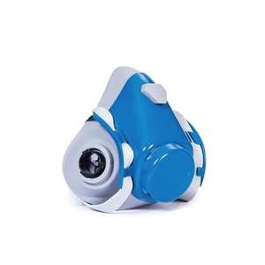 HaiGu <span class=keywords><strong>Half</strong></span>-<span class=keywords><strong>Mask</strong></span> Filtragem Máscara Gás Respirador para Combate a Incêndios Pintura Indústria Química de Alta Qualidade Silicone - Product Image 2