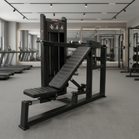 Machine de musculation réglable multi-positions pour la poitrine et les épaules, équipement de gym commercial