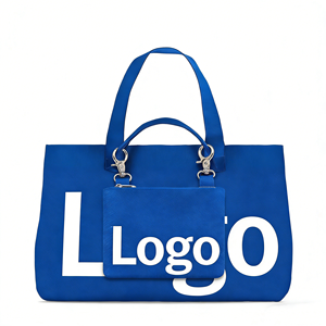 Set di <span class=keywords><strong>Borse</strong></span> a Tracolla in Maglia Jacquard per <span class=keywords><strong>Donna</strong></span>, Grande Capacità, con Logo Personalizzato e Mini Borsa a Tracolla Rimovibile - Product Image 6