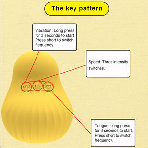 Kleiner Gelber Enten-Vibrator mit Saugfunktion für Brustwarzen- und Klitoris-<span class=keywords><strong>Stimulation</strong></span>, Weiblicher Masturbator, Sexmaschine für Frauen, Erotisches Kreativspielzeug - Product Image 5