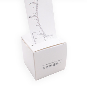 Règle de mesure pour <span class=keywords><strong>tatouage</strong></span> permanent des sourcils en plastique, autocollant enroulable, aide au <span class=keywords><strong>dessin</strong></span> pour débutants, usage commercial, 60g, logo personnalisé OEM - Product Image 4