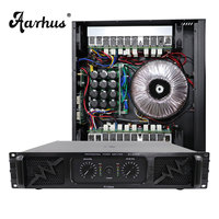 Amplificateur de son professionnel 2U double canal 800W*2 classe H en métal pour événements DJ et mariages