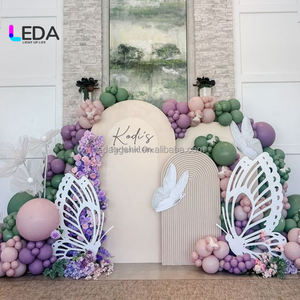Arco Decorativo Blanco LEDA para Eventos, Soporte para Arco, Decoración para Bodas y Fiestas - Product Image 1