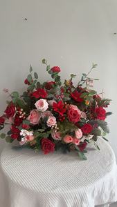 Chất Lượng Cao Tùy Chỉnh Màu Đỏ Giáng Sinh Trang Trí Trạng Nguyên Tài Sản Trái Cây Thông Chi Nhánh Berry Lối đi Hoa Runner Vòng Hoa - Product Image 6