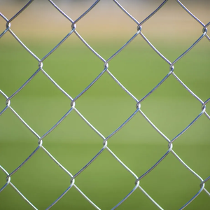 Factory Direct Hot Dipped Galvanized Chain Link Fence Diamond Wire <b>Mesh</b> Roll Heavy Duty Security Fence Farm <b>Garden</b> Sports 6ft - Product Image 1