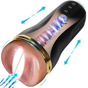 Masturbatore Automatico da 1,68 Libbre con Funzione di Aspirazione, Simulazione di <span class=keywords><strong>Vagina</strong></span>, Giocattolo Sessuale per Uomini - Product Image 1