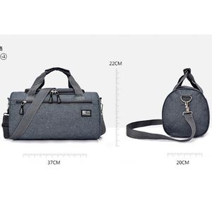 Bolsa Deportiva con Separación para Ropa Seca y Mojada, Personalizable con Logotipo, Plegable, para Viajes, Gimnasio y Almacenamiento, Tipo Duffel - Product Image 5