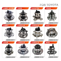 Front Wheel Hub Bearing Japan Auto Rear Wheel Bearing Hub for Toyota Vitsz Hiace Altis Mitsubishi Grandis L200 Ford Hyundai