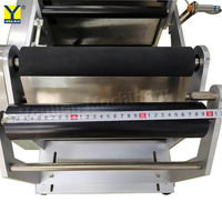 Applicateur d'étiquettes semi-automatique motorisé MT-50C pour bouteilles de vin, de boissons, en verre, en plastique PET, en carton, en métal, en bois