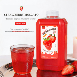 Vin <span class=keywords><strong>de</strong></span> fruits sucré à la <span class=keywords><strong>fraise</strong></span> Moscato 750 ml 8 % vol. à prix d'usine pour les acheteurs B2B mondiaux – Vin en marque blanche - Product Image 4
