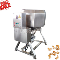 Machine de caramélisation automatique de noix d'arachide et d'amande de bonne qualité industrielle commerciale ligne de production enduite de traitement de friture