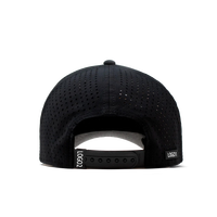Hoge Kwaliteit Laser Gesneden Gat Sport Cap Custom 5 Panel Rubber Pvc Logo Honkbal Hoed Ademende Gorras