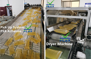 Machine d'emballage de coussin adhésif en acier inoxydable APAO/<span class=keywords><strong>SBS</strong></span> SIS, usine de ligne de Production - Product Image 5