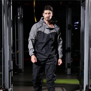 Traje Deportivo de Secado Rápido para Hombre, Ropa Deportiva de PVC para Gimnasio y Running, Traje de Sauna Personalizado de PVC para Pérdida de Peso - Product Image 2
