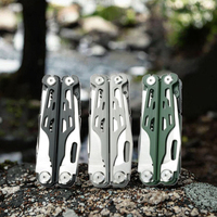 Mini set multifonctionnel EDC pour l'extérieur Ciseaux industriels détachables pour le bricolage Couteau pliant d'urgence multi-usage