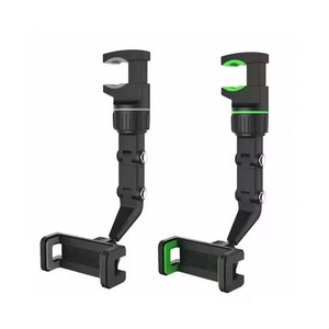 Soporte para Teléfono con Espejo Retrovisor 360 °   Soporte Giratorio y Retráctil para Teléfono Móvil en el Coche, Soporte Multifuncional para Espejo Retrovisor para Todos los Coches - Product Image 4