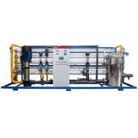 Système de traitement d'eau industriel RO 30TPH, usine de purification entièrement automatique, pompe PLC, stockage d'eau pour usine chimique