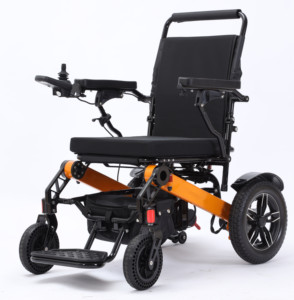 Ealth Care-silla de ruedas eléctrica de aluminio, silla de ruedas plegable y ligera - Product Image 3