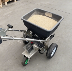 Spargitore Elettrico Professionale a Spinta Manuale con Telaio in Acciaio Resistente e Funzionamento Semplice per Uso Agricolo e Semina di <span class=keywords><strong>Sementi</strong></span> - 1 Anno di Garanzia - Product Image 5