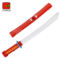Épées de jouets bon marché pour enfants, Mini jouet Katana avec lumière LED clignotante et son pour garçons