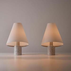 Micene <b>Table</b> <b>Lamp</b> Marble <b>Base</b> E27 LED Light Source 220V Switch Control Bedroom Study Decor - Product Image 1