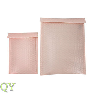 QY Custom Black Poly Bubble Mailers <b>Padded</b> Shipping Packaging Bags Bubble Envelope for Mailing - Product Image 1