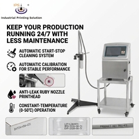 Imprimante de marquage à jet d'encre CIJ industrielle 227 M/min pour le marquage de lignes de production à haute vitesse d'extrusion de fils et de câbles