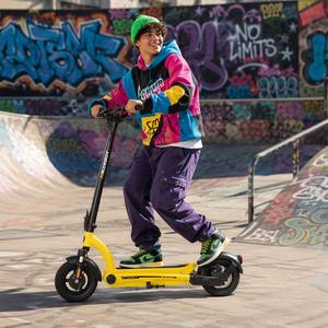Trottinette électrique Hikerboy <span class=keywords><strong>Foxtrot</strong></span> Plus avec amortisseur, plateforme antidérapante, pliable pour adultes - Product Image 4