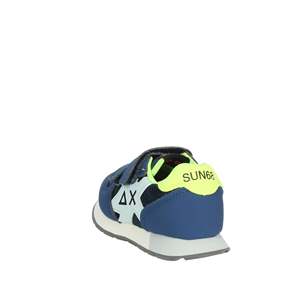 Sneakers per Bambini Sun68 Z35313B Blu con Chiusura in Velcro per Uso Casual - Product Image 2