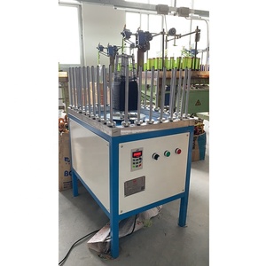 Máquina de limpieza de hilo de 26 posiciones de colocación de bobinas equipada con instrucciones de funcionamiento Máquina de limpieza de tubos de cuerda - Product Image 6
