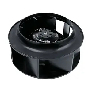 High End Backward Curved AC Centrifugal Fan 190 mm Ball Bearings with Self Resetting Capability and TOP Wiring Internally