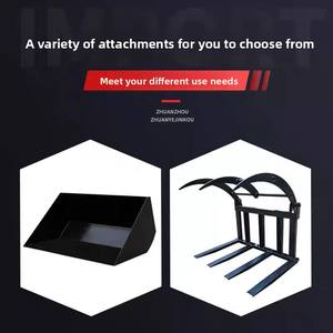 รถตักดินขนาดเล็กที่มีล้อลากและยางหนาขึ้น1.6ม. ใช้งานได้หลายฉาก - Product Image 5