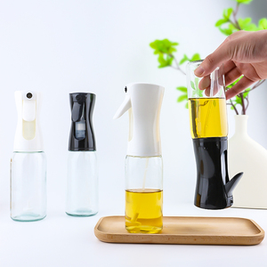 Pulvérisateur d'huile d'olive en verre à succès avec buse à brume fine, idéal pour la cuisine, le barbecue, la friteuse à air et la préparation quotidienne des repas faits <span class=keywords><strong>maison</strong></span> - Product Image 3