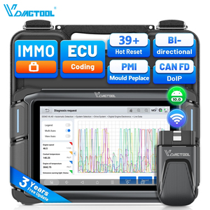 Alat Diagnostik Mobil UK Stock VDIAGTOOL VD70S 2026 Baru, Update Gratis <span class=keywords><strong>3</strong></span> Tahun, Pemrogram Kunci Pengkodean ECU, Scanner Sistem Lengkap, 39 Reset - Product Image 1