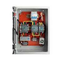 Boîtier de commande de démarreur étoile-triangle personnalisé, armoire de démarrage à boutons pour ventilateur et pompe à eau, coffret de distribution triphasé 380V 11-75KW
