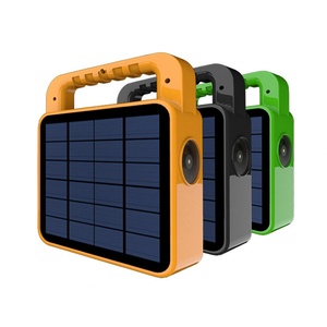 Chargeur extérieur multifonctionnel, lampe de camping d'urgence rechargeable, 15W, haute capacité, 6000mAh, panneau solaire, batterie externe - Product Image 1