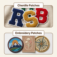 Patchs brodés en chenille personnalisés en gros, de haute qualité, avec support thermocollant pour vêtements, patchs brodés anime, livraison rapide