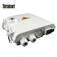 Caja de distribución de fibra de red GETEKnet 5G 1*16 1x32 16 núcleos 1:8 1x8 1x16 caja de terminación Kit de unión de Cable de fibra óptica